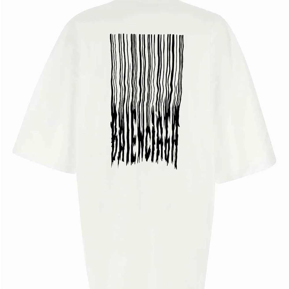 Balenciaga Bar Code T Shirt